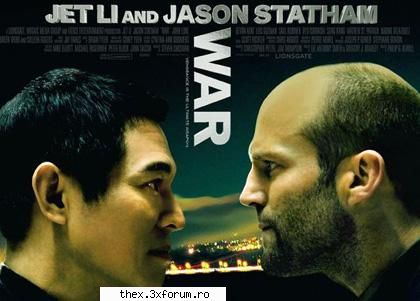 hmm  war -actiune ..cv de genu :p cu jet li si jason ar fi 8 ultimul film vazut